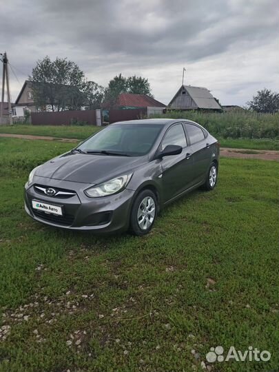 Hyundai Solaris 1.4 МТ, 2011, 167 250 км