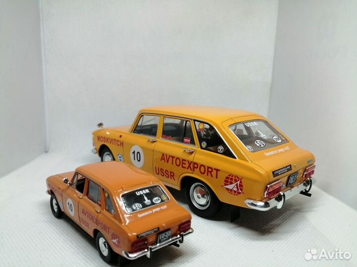 Модель Иж-2125«Комби» «иж-rally» «avtoexport» 1:24