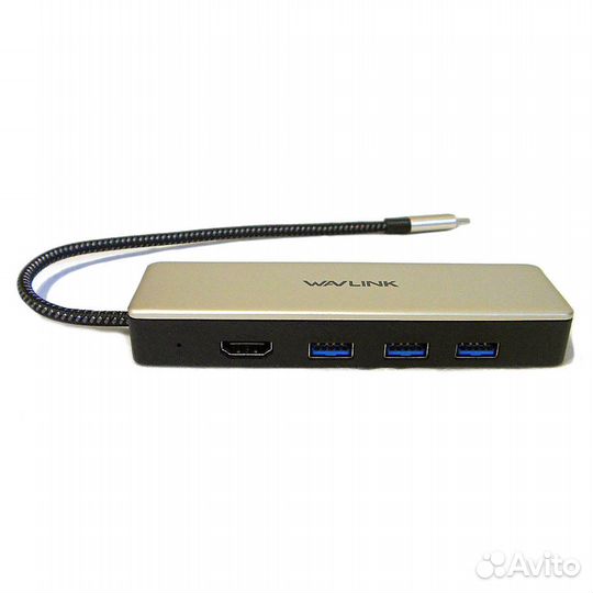 Usb type c hub hdmi Wavlink 6-в-1