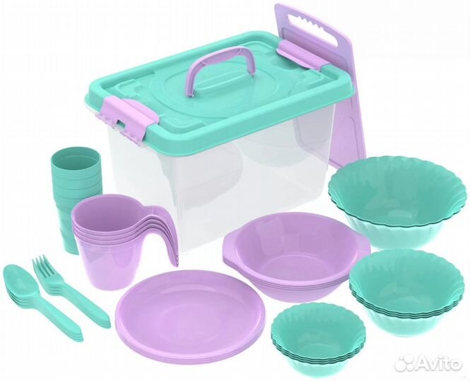 Набор посуды для пикника