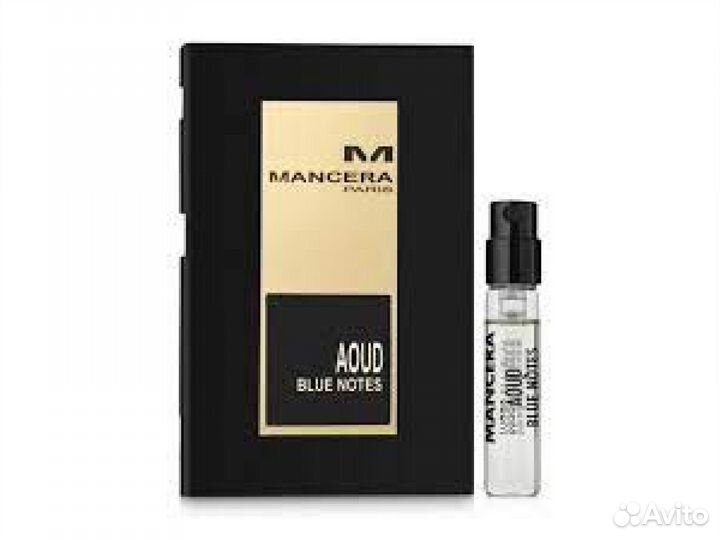 Mancera Aoud Blue Notes 2 мл пробник(спрей)