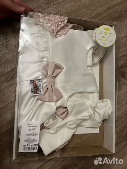 Платье новое на девочку 68 размер Luxury baby