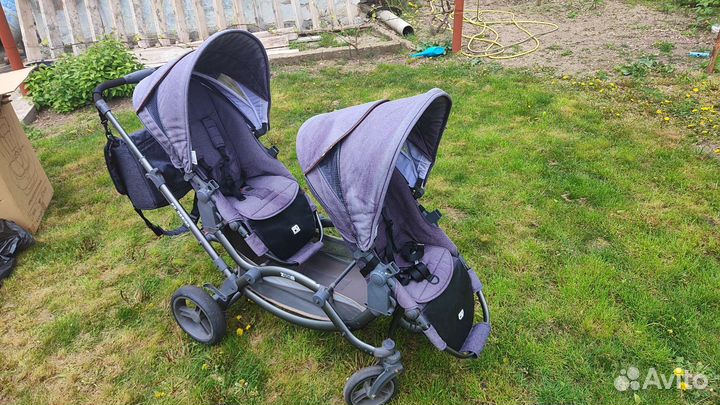 Коляска для двойни