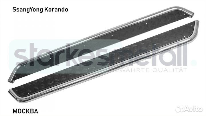 Пороги подножки SsangYong Korando Classik