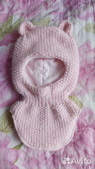 Шапка шлем зима BabyGo