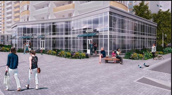 3-к. квартира, 100 м², 7/17 эт.