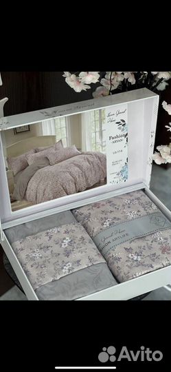 Постельное белье евро турция в коробке