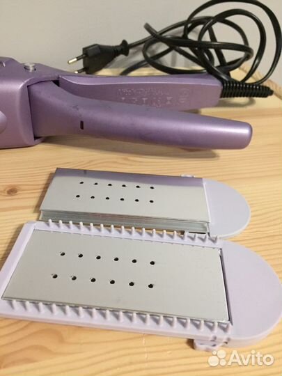 Выпрямитель для волос плойка гофре Vitek