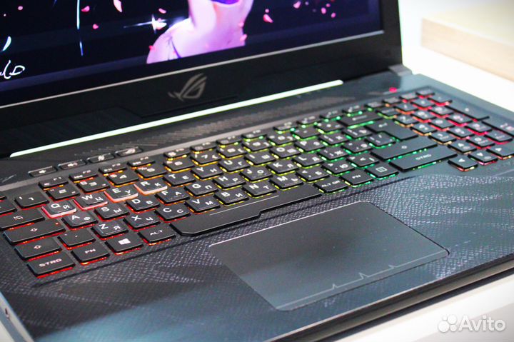 Игровой ноутбук asus RoG Core i5 / GTX1060 / SSD