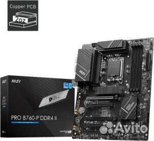Материнская плата MSI PRO B760-P DDR4 II