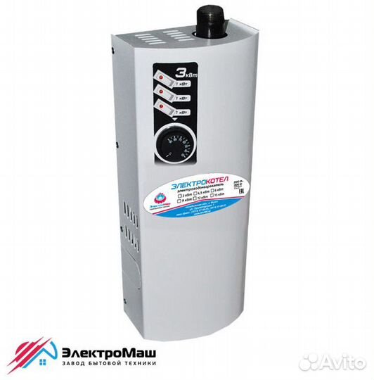 Котел отопления Электромаш эвпм - 3 квт