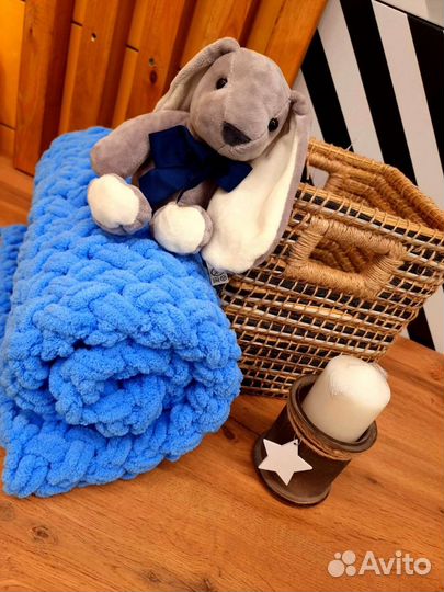 Плед ручной работы