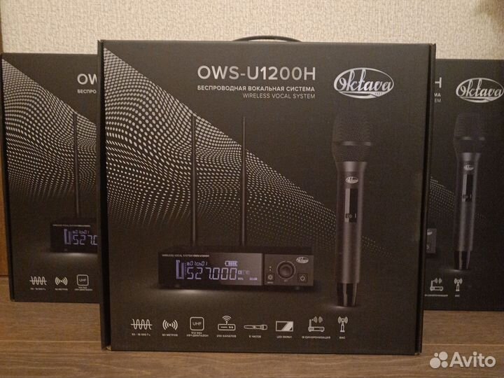 Радиосистема Октава OWS-U1200H plus (с кейсом )