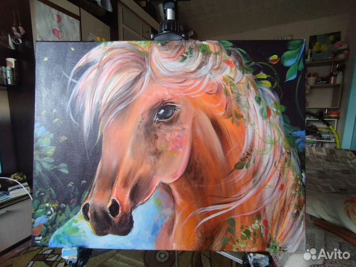 Картина. Конь