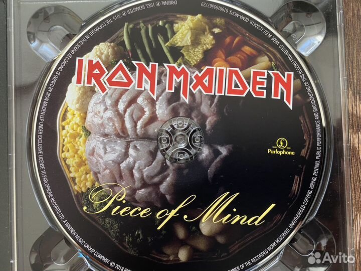 Iron maiden -piece OF mind- remaster 2018 Germany