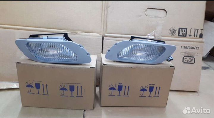 Противотуманные фары на daewoo nexia N100 N150