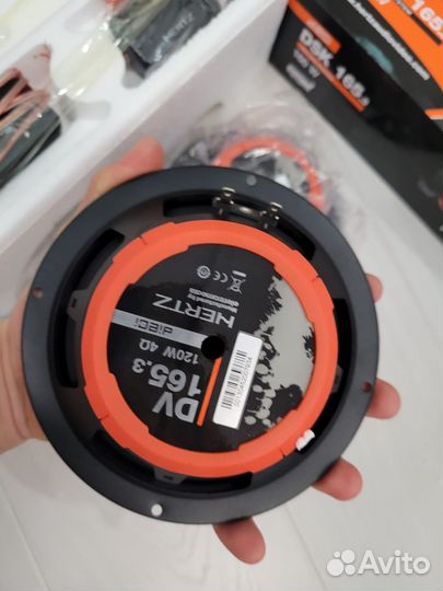 Динамики Hertz dsk 165.3 линейка dieci