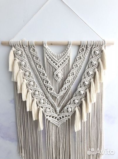 Панно настенное макраме гобелен, бохо декор