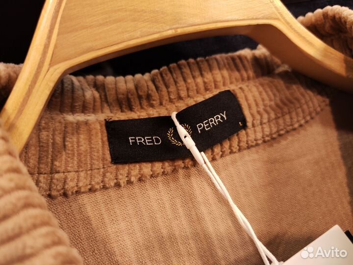 Вельветовая рубашка Fred Perry