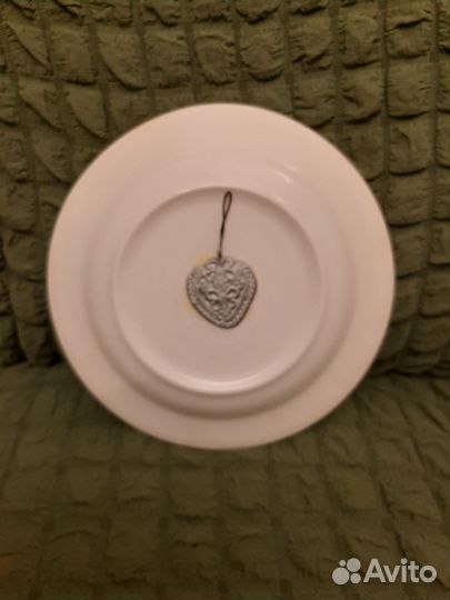 Тарелка настенная Абхазия Озеро Рица