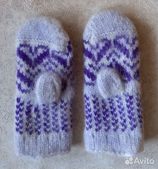 Тёплые варежки, руковицы для мальчика