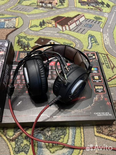 Наушники игровые с микрофоном