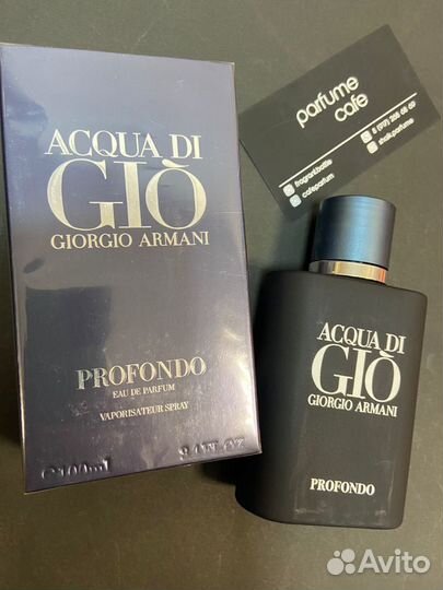Acqua di Gi Profondo Giorgio Armani,100 мл