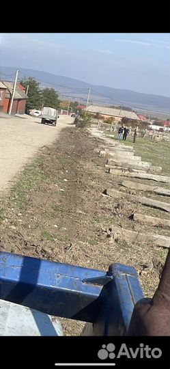 Бурение ям под столбы