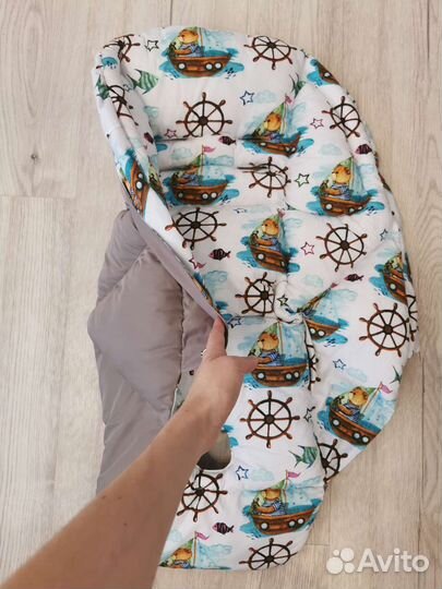 Новый чехол на стульчик tatamia peg-perego