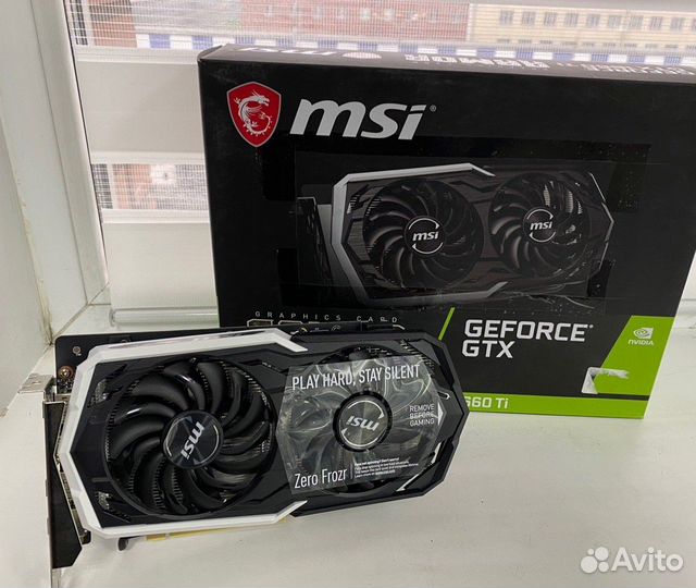 Видеокарта gtx 1660 ti MSI armor