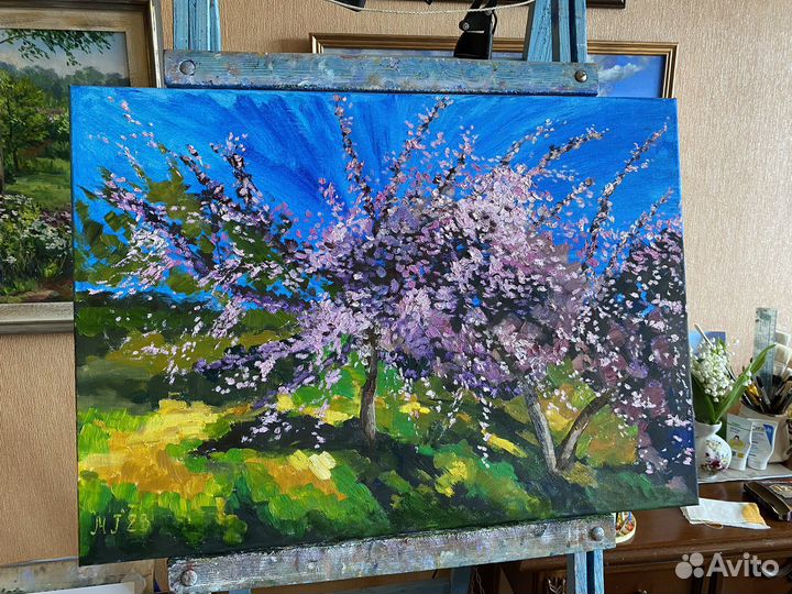 Картина маслом пейзаж