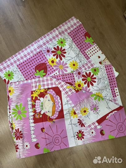 Комплект постельного белья в детскую кроватку