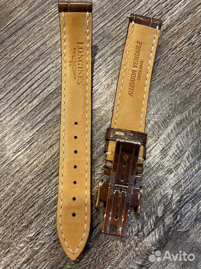 Ремень для часов Longines Evidenza 14/14 аллигатор