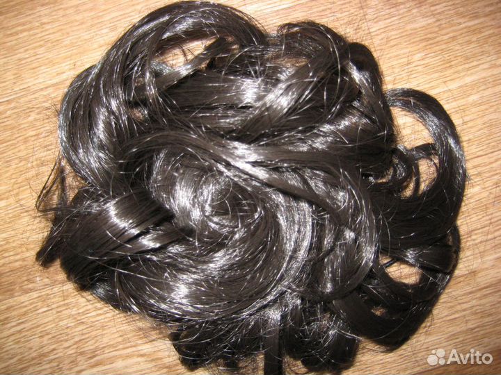 Шиньон на пучок