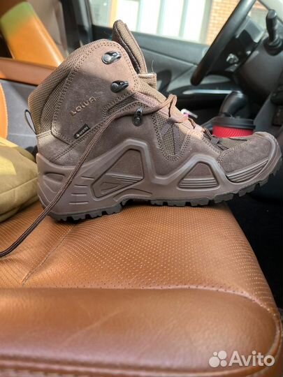 Тактические ботинки Lowa Zephyr GTX MID TF серые