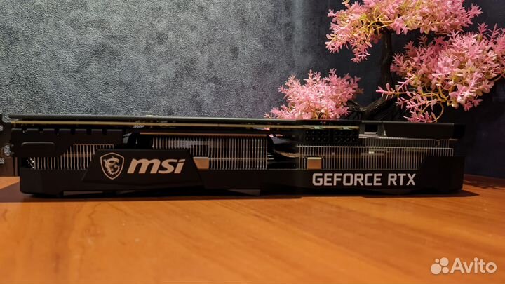Видеокарта MSI RTX3060TI gddr6X ventus 3X