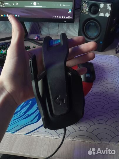 Игровые наушники с микрофоном Logitech g335
