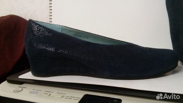 Туфли кожаные