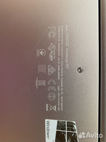 Ноутбук-ультрабук asus UX330C