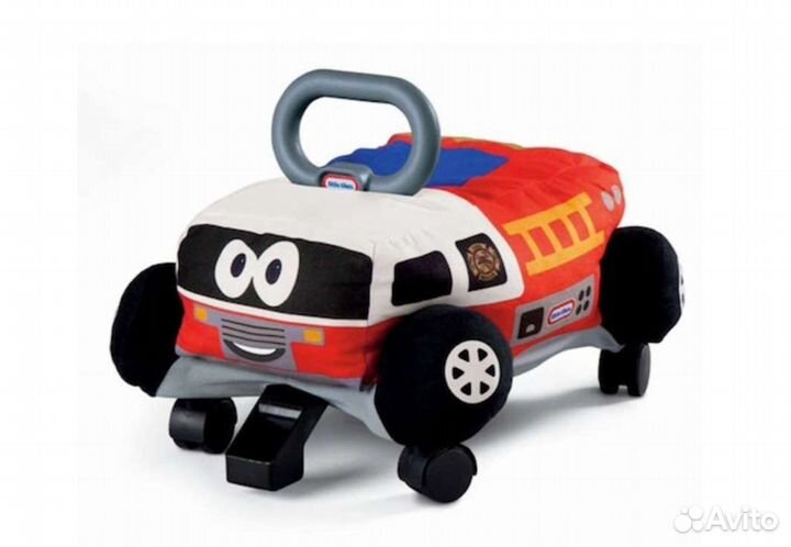 Мягкая игрушка-каталка Пожарная машина