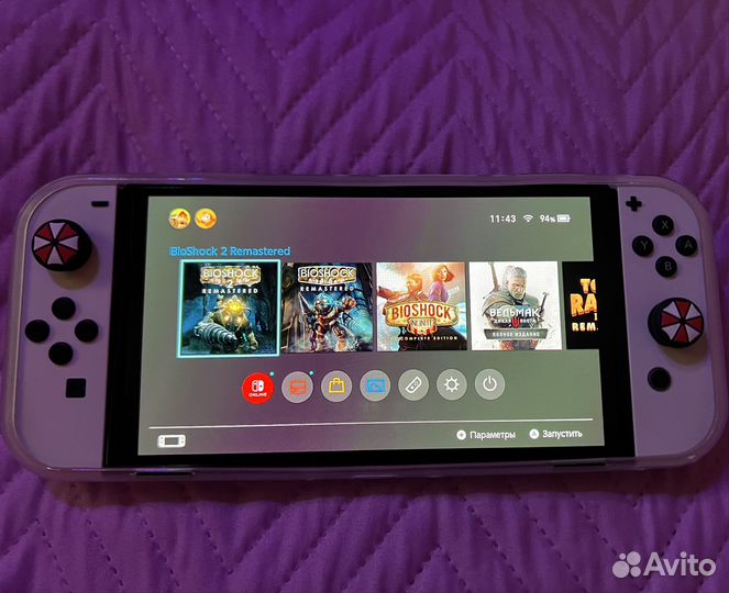 Nintendo switch oled 64gb+128gb
