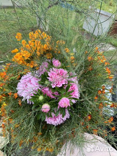 Букеты к перекличке и на 1 сентября