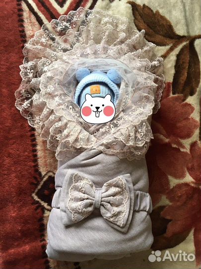 Конверт на выписку весна осень