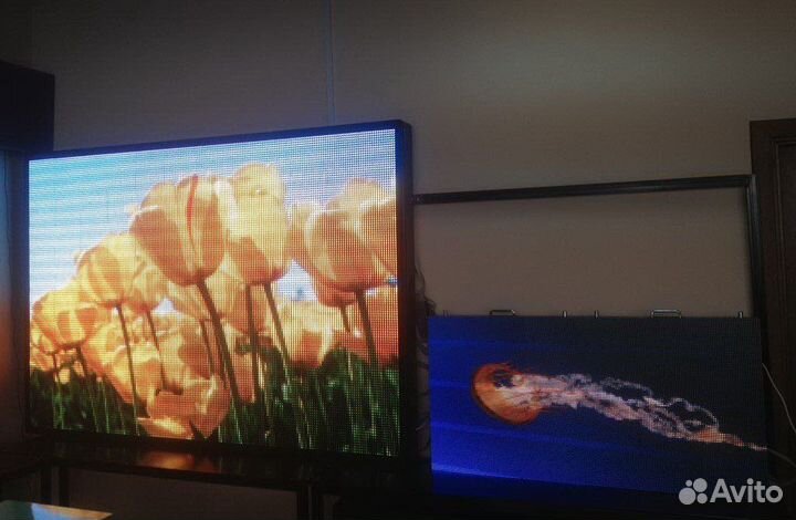Светодиодный экран уличный 165*85см