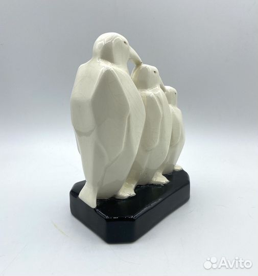 Фарфоровая статуэтка Пингвины Германия