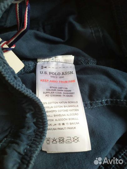 Us polo assn шорты