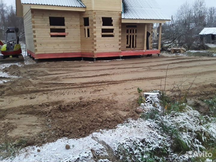 Услуги мини-экскаватора