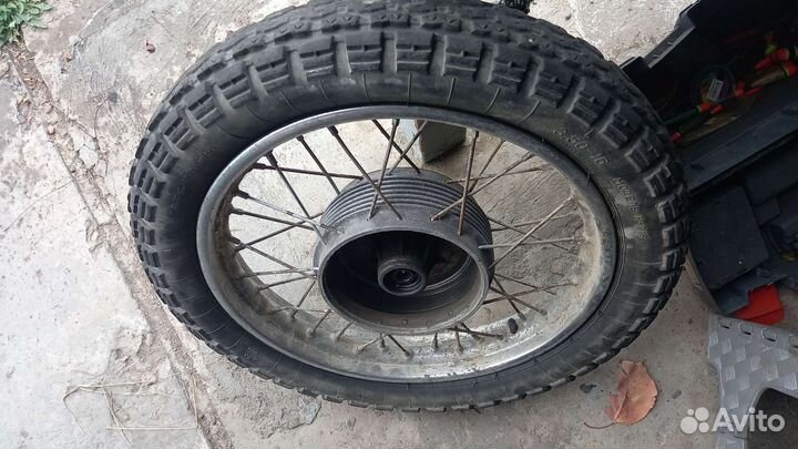 Колесо в сборе ява