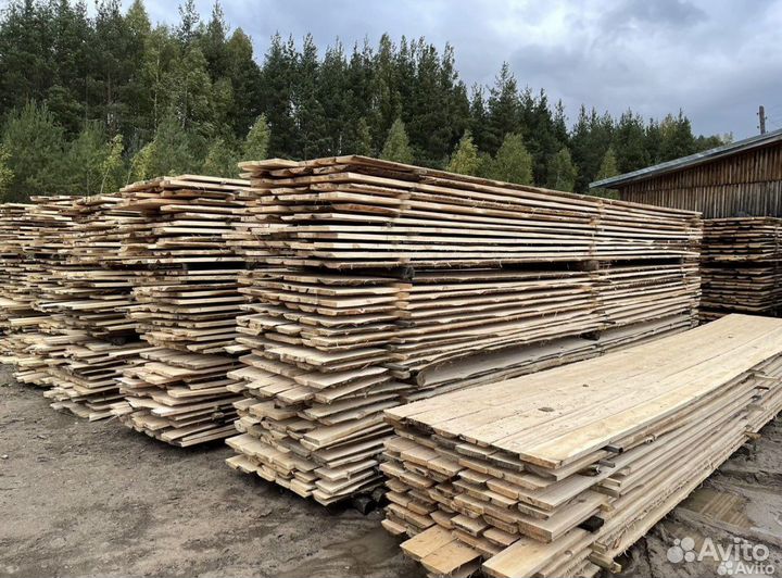 Доска обрезная, пиломатериал