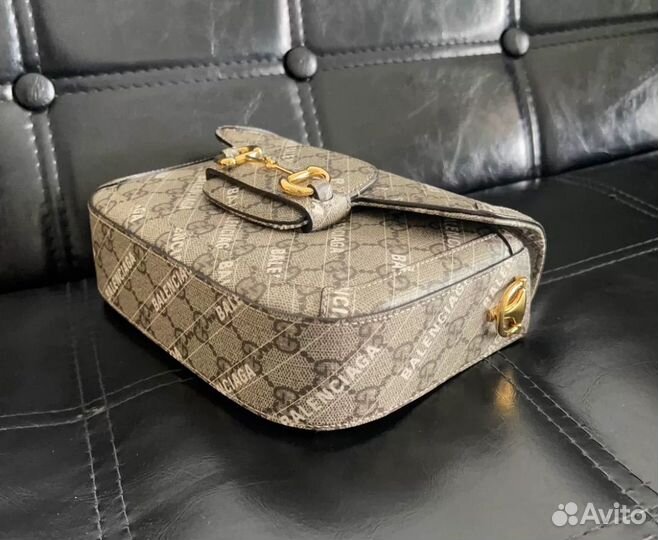 Сумка Gucci x Balenciaga Horsebit 1955 оригинал